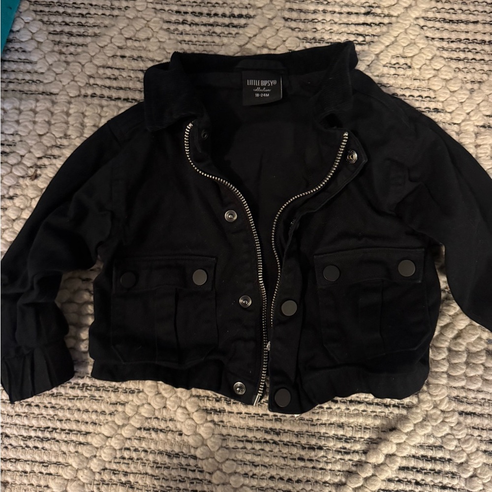 Little Bipsy light black jacket